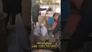 200x500 Small Scale Mini Hammer Mill Working