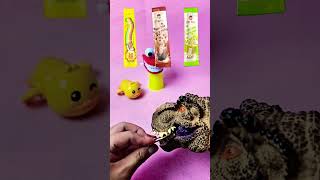 Dino food show #52  #asmr #dinosaur #satisfying #food #funny #comedy #cute