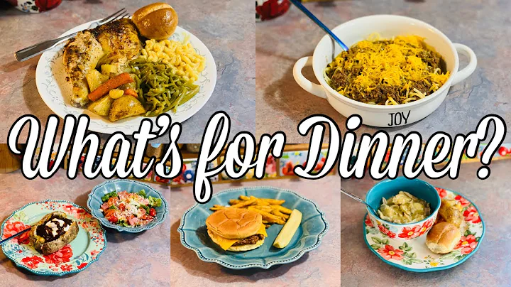 Whats for Dinner | Simple Budget Friendly Family M...