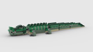 Lego Deinosuchus MOC