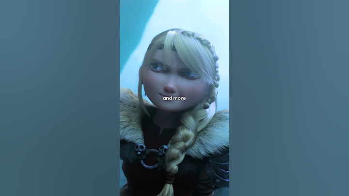 The importance of Astrid's clothes and hair in How to Train Your Dragon animation. 💅