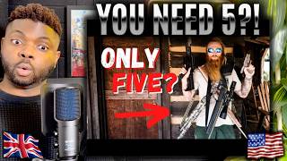 5 Guns EVERY American Should Own?! | British Guy Reacts 🇬🇧