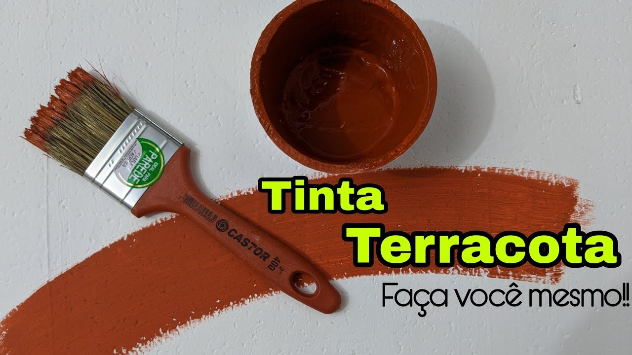 COMO CRIAR CORES DE TINTA COM XADREZ - 5 cores lindas com corante! #diy  #corante #pinturas 