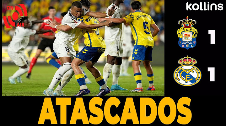 🚨🚨ESTAMOS EN DIRECTO! PARA HABLAR DEL UD LAS PALMAS 1–1 REAL MADRID, OS ESPERAMOS 😉!