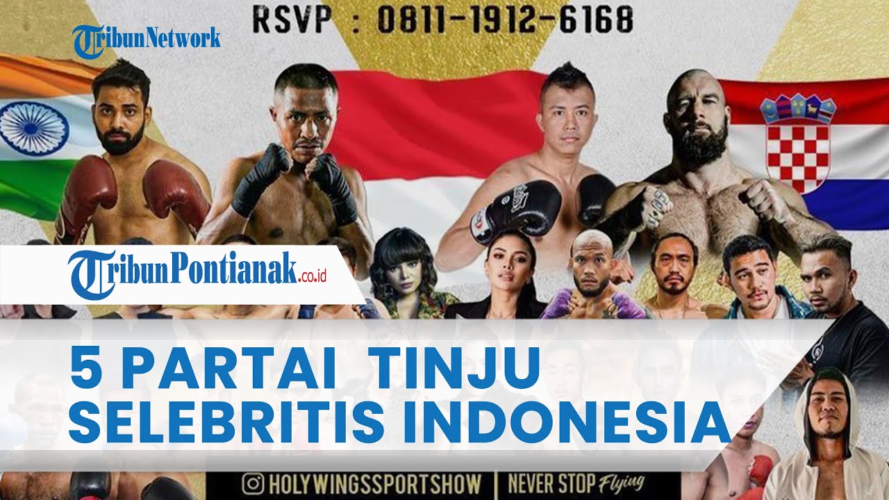 🔴 TOP 5 Daftar Partai Pertandingan Tinju yang Melibatkan Pesohor dan