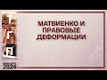 Матвиенко и правовые деформации