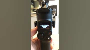 Ronin SC2 fail calibration