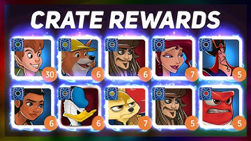 PETER PAN UNLOCKED - Hero Crate Openings - Disney Heroes Battle Mode