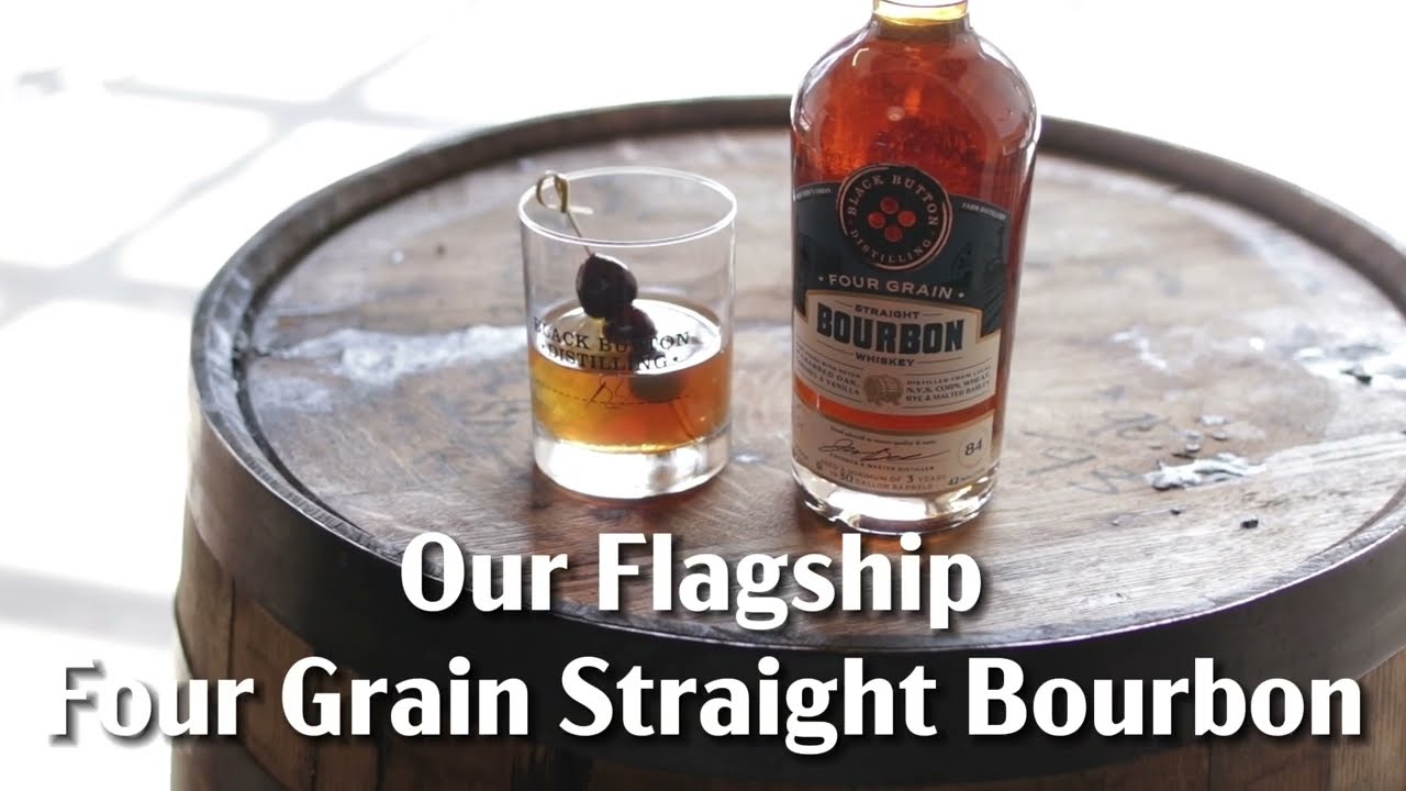 Four Grain Straight Bourbon Whiskey - Black Button Distilling