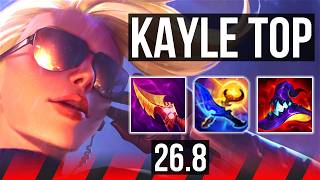 KAYLE vs DARIUS (TOP) | 6k gold comeback | EUW Diamond | 26.8