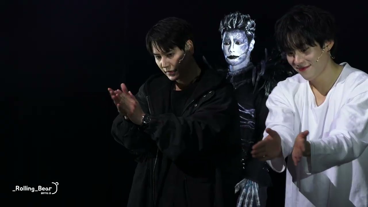 260221 밤 뮤지컬 데스노트 커튼콜(규현 F)