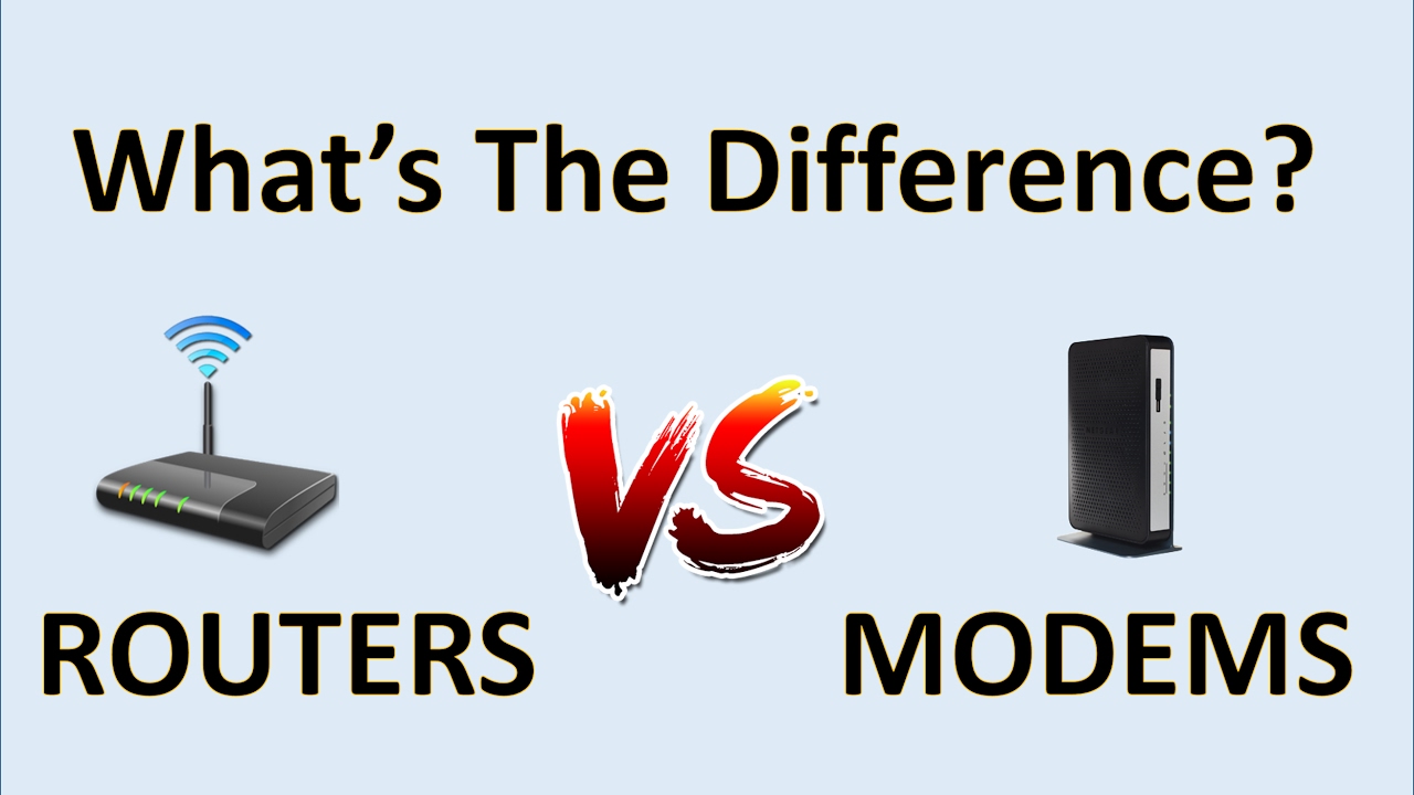 Computer Fundamentals - VS. Modems - What is Difference Between Router and a Modem? PC - YouTube