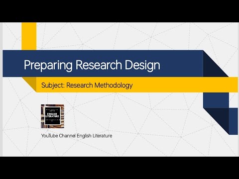 Preparing Research Design Explained in Urdu/Hindi