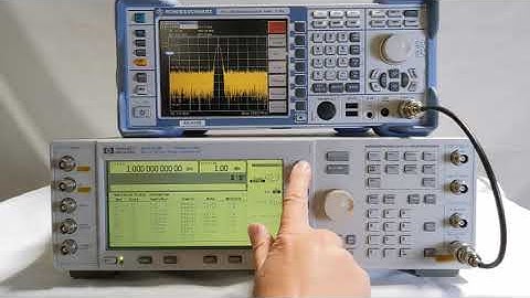 Agilent E 4433 B ESG D Series Signal Generator (A# 77469)