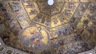 Ceiling of baptistery in Florence