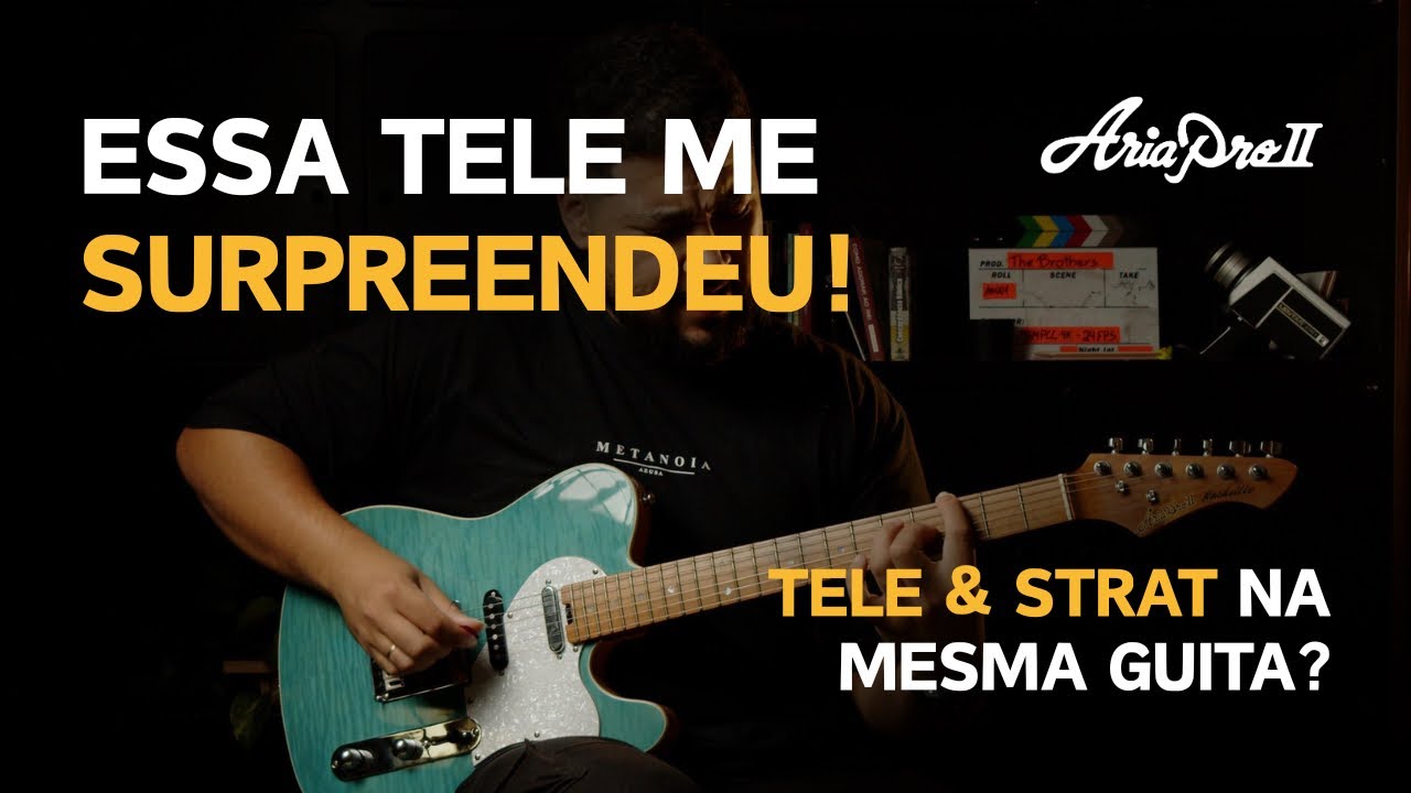 Review Telecaster Aria Pro 2 / 615-MK2 Nashville || Versatilidade e beleza!
