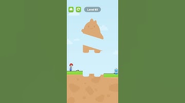 😅😅slice to save man level 65😂😂#slicetosave #game #walkthrough  #slicetosavegame #funny #shorts