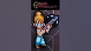 Perler Bead Timelapse: Crafting Marle | Chrono Trigger