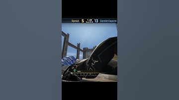 Gambit h0bbit Vertigo A Boost Off Angle (CS:GO) #Shorts