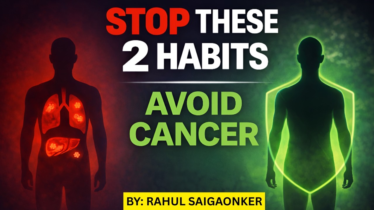 STOP These 2 Habits | Avoid Cancer | WHO Data & Preventable Risk Factors | UPSC GS-III