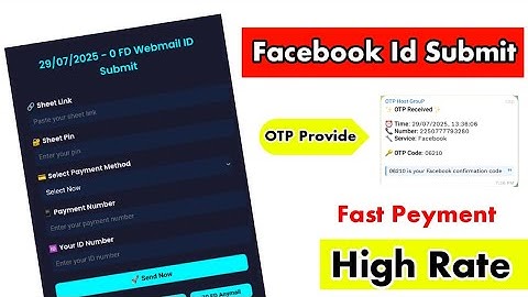 নতুন নিয়মে আনলিমিটেড ফেসবুক আইডি খুলুন | ফাইল সাবমিট ভিডিও | OTP Bot Create | ivasms problem solve