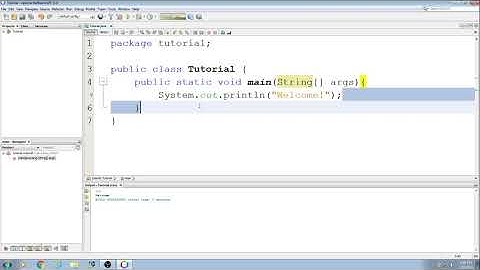 Novice Java Tutorial with Apache NetBeans 11.0: 2 First Program explained for beginners
