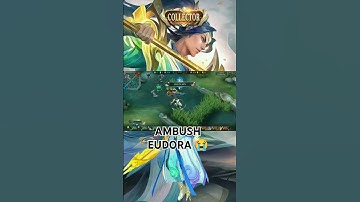 AMBUSH EUDORA 😭 #queenzilong #mobilelegends #inuyasha #zilong #shorts #viralshorts #fyp #trending