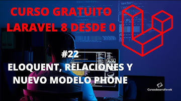 #22 Eloquent, relaciones y nuevo modelo Phone - Curso Laravel 8 gratis