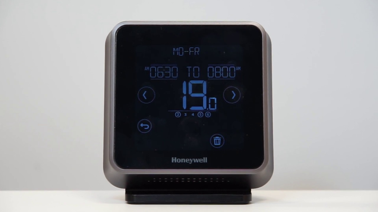 Creating a time-based schedule on the T6/T6R/T6R-HW Smart Thermostat