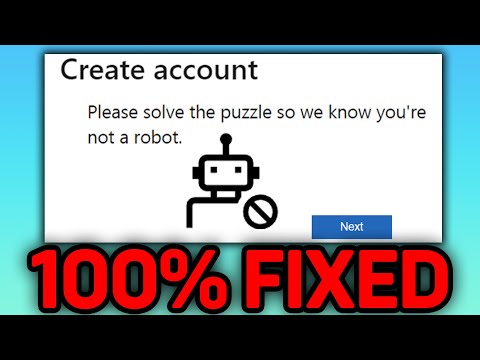 UPDATED 2025! How To Solve Microsoft Verification Puzzle