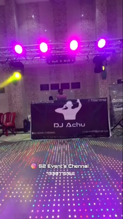✨Grand wedding DJ setup 🔥_Event Booking:7338775162 📲 #djachu #tamildj #dj #weddingdj