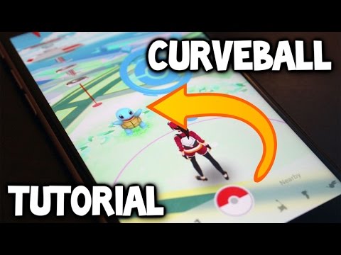 Pokemon GO ★ "How to throw a Curveball" ★ Pokemon GO Curveball Tutorial Guide!