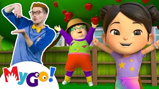 Get Active Dance + MORE! | Lellobee City Farm - Nursery Rhymes | MyGo! Sign Language For Kids | ASL