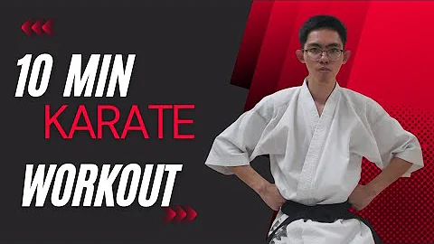 10 min karate workout