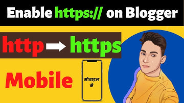 How To Enable Https On Blogger With Custom Domain | Blogger Me Https Kaise Lagaye