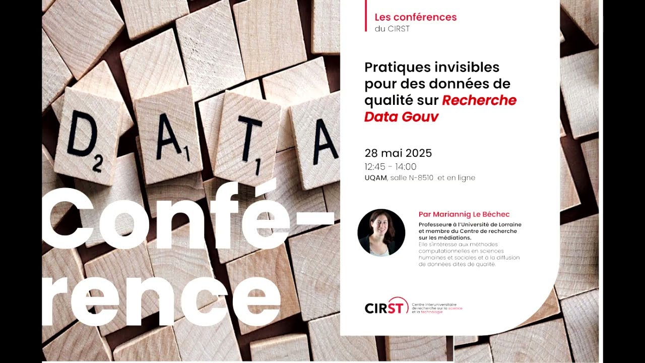 Pratiques invisibles pour des données de qualité