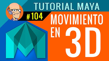 ¿Cómo moverse en las vistas 3D? : Tutorial Maya 2016 - #104 (Animación 3D en español)