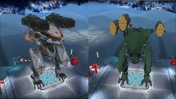 Test Server - New Robots Ao Jun & Ao Guang_Gameplay || War Robots 2018