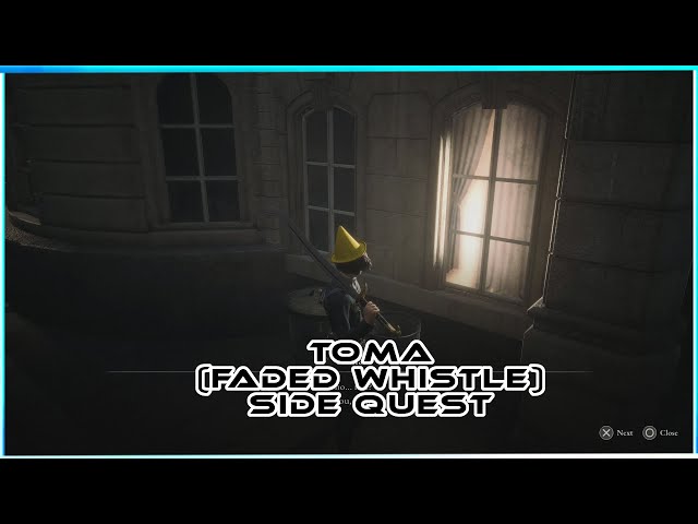 Toma (Faded Whistle Location) Side Quest - Lies Of P