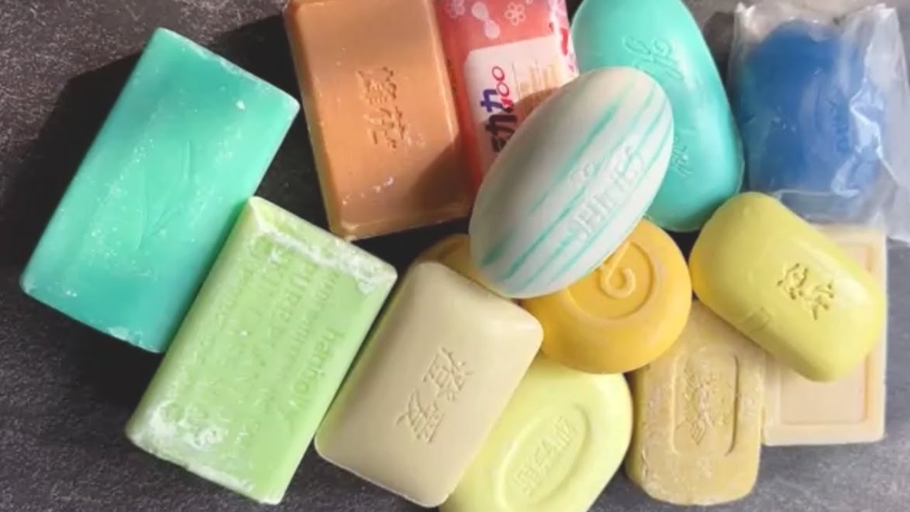 ASMR No Talking Soap Cutting  - 1276