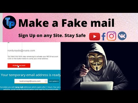 How to make Temporary or Fake Mail | Signup any site | Temp Mail 2022