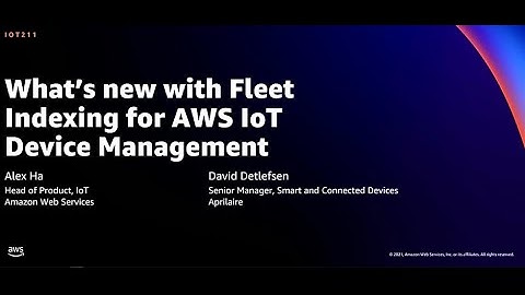 AWS re:Invent 2021 - What