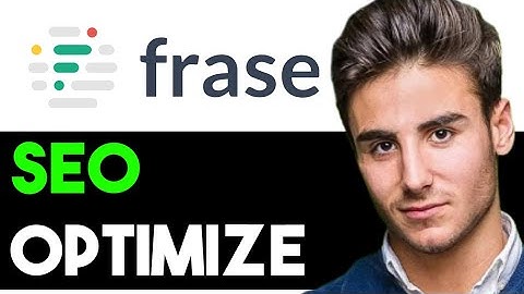 HOW TO OPTIMIZE YOUR SEO WITH FRASE.IO 2025! (FULL GUIDE)