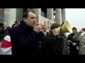 Оппозиционера Северинца судят после акции в Минске