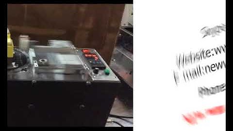 Automatic taping machine WM-1566F. For EE core transformers.