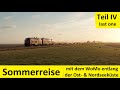 Mit Alex E im Wohnmobil entlang der Ost- und Nordseeküste unterwegs - Teil IV - BR 218, viel Diesel