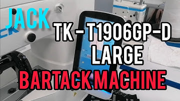 Jack JK-T1906GP-D large Bartack Machine