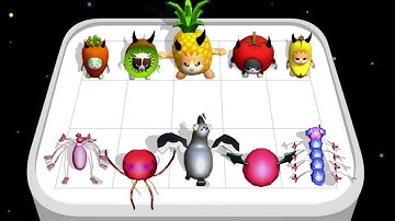 BANBAN HORROR: BATTLE FIGHT 🌟 BAMBAM MONSTER VS EPIC BANANA RUN 🌟 MERGE MASTER 🌟 MERGE BATTLE