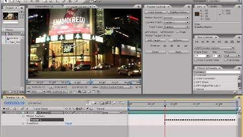 After Effects Basic Training 05. Motion Tracking Part 1 of 2