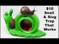 A $10 Snail & Slug Trap That Works!    Mousetrap Monday